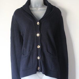 Lauran Ralph Lauren Blue Sweater Jacket